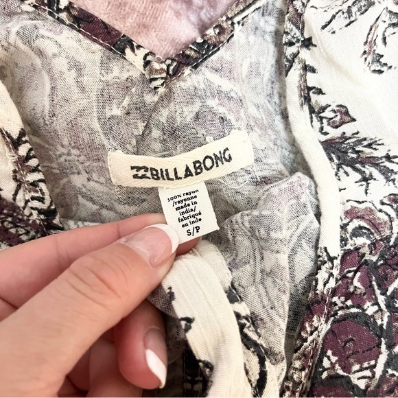 Billabong boho hippie flowy top - Picture 6 of 7